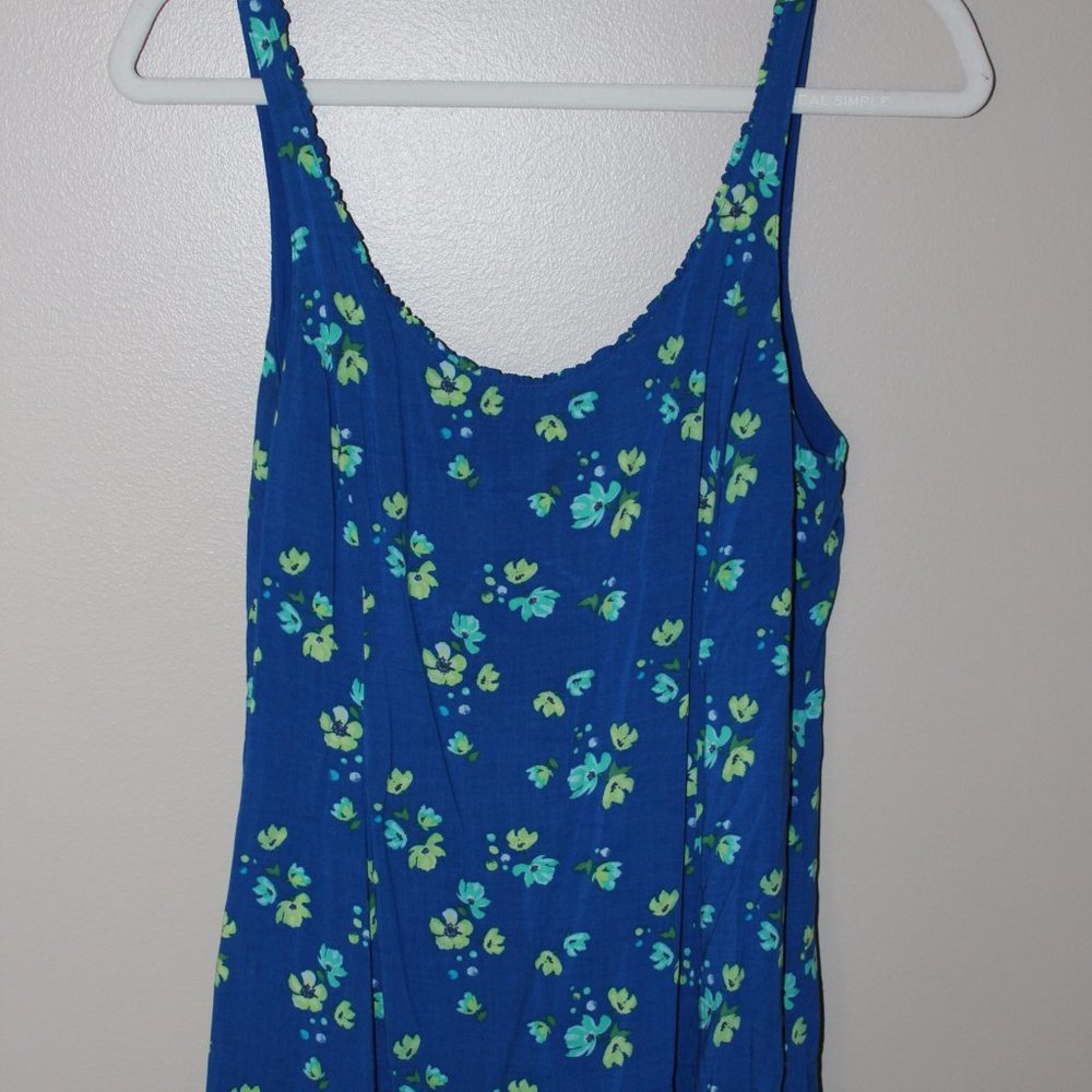 Hollister Blue Floral Dress